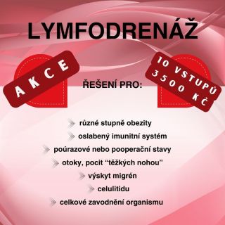 !! AKCE LYMFODRENÁŽ !! Neváhejte si zakoupit permici za tuhle skvělou cenu, umíme to i po telefonu! Rovnou můžeme...